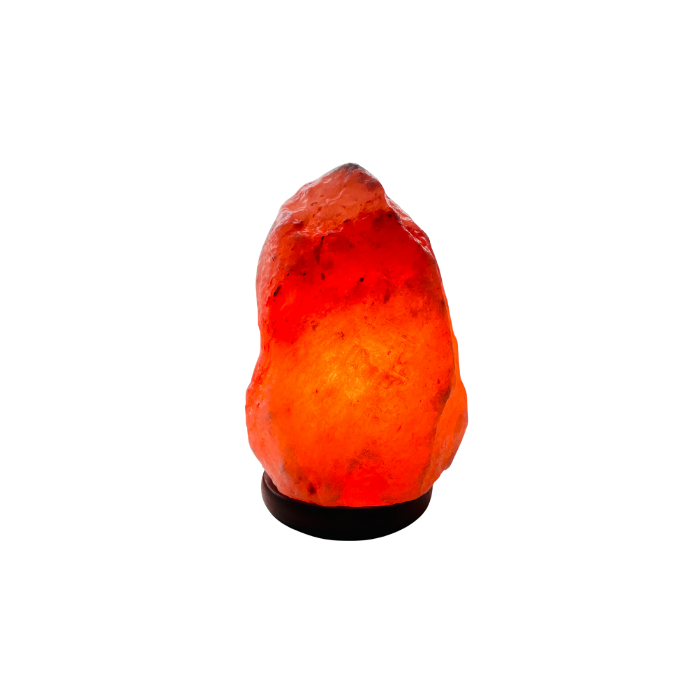 Himalaya Saltlampe 2-4 kg. med træfod
